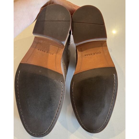 Cole Haan Men’s Size 9.5 M Leather Oxford Lace Up Career Work Church READ - Picture 6 of 16